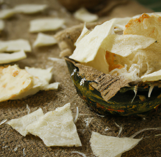 Coconut Curry Pita Chips